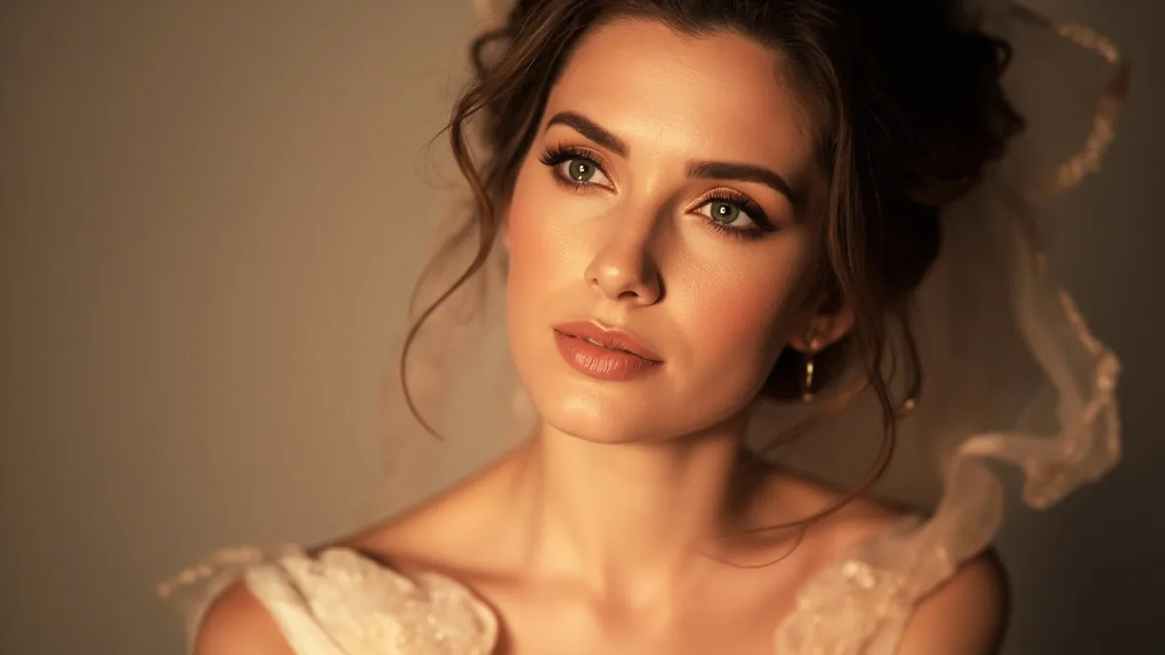 Festlicher Smokey-Eye-Look mit metallischem Glanz für besondere Anlässe